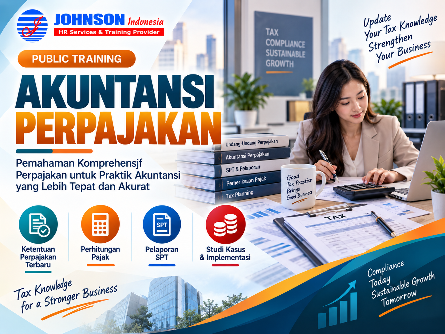 Training Akuntansi Perpajakan Johnson Indonesia