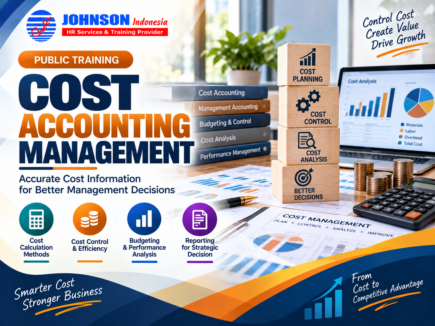 =Training Cost Accounting Management Johnson Indonesia