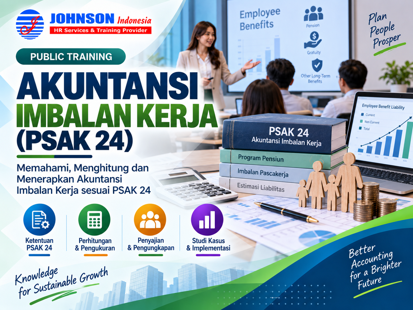 Training Akuntansi Imbalan Kerja PSAK 24 Johnson Indonesia