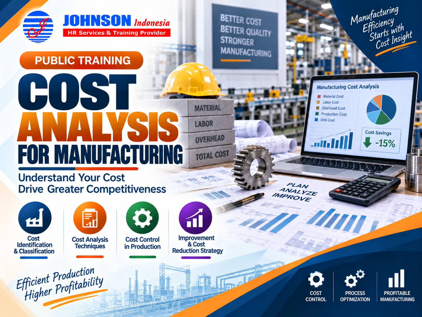 = Training Cost Analysis For Manufacturing Johnson Indonesia