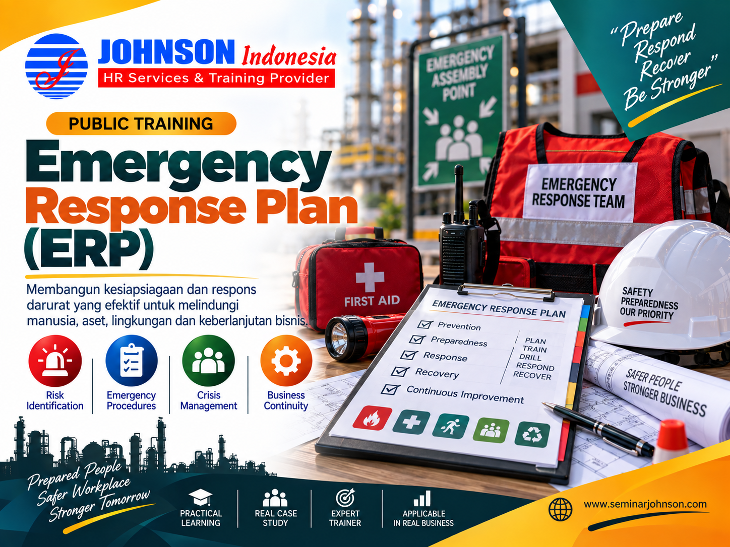 = Training Emergency Response Plan (ERP) Johnson Indonesia