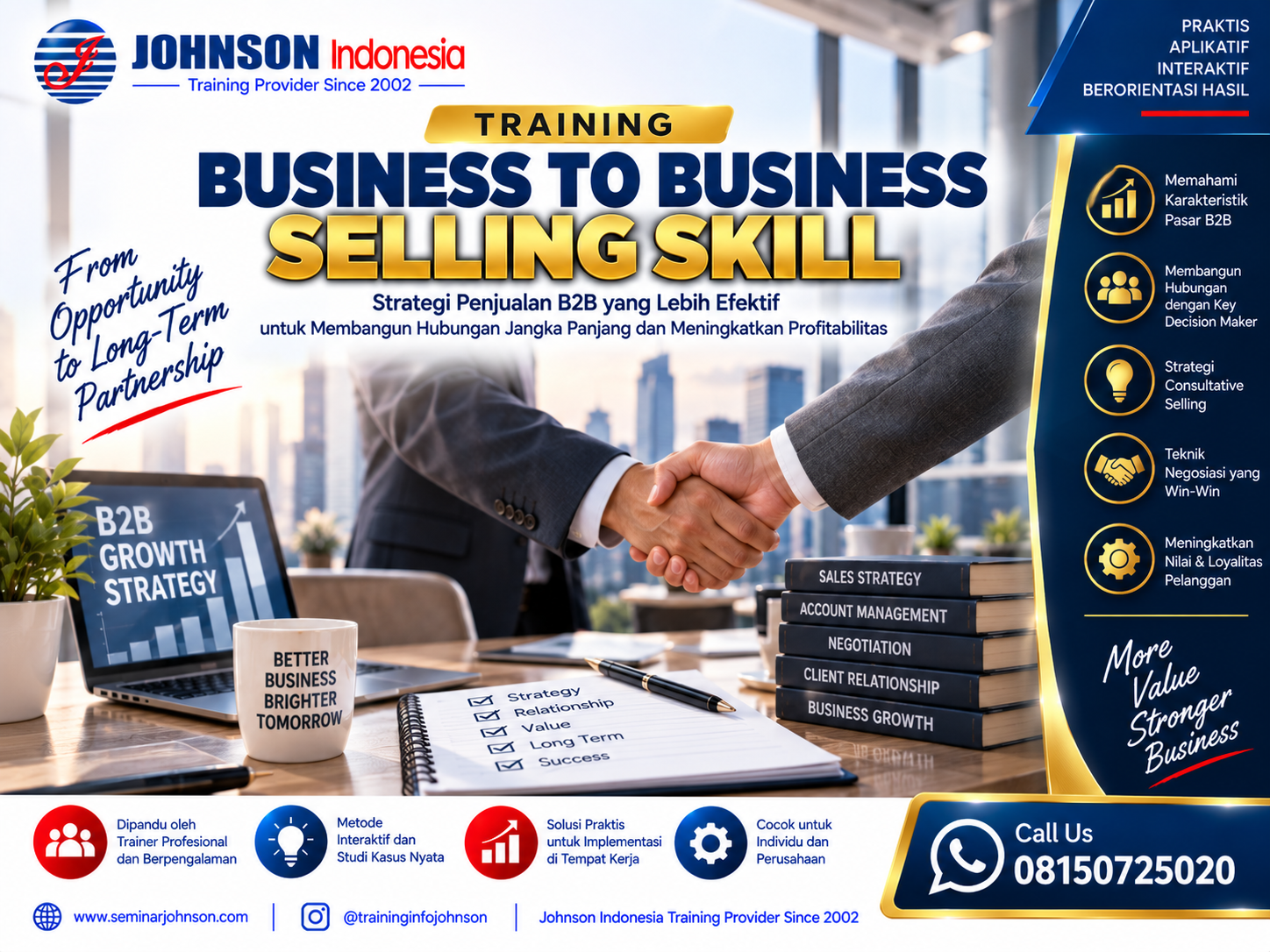 Training Basic Selling Skill & Motivation