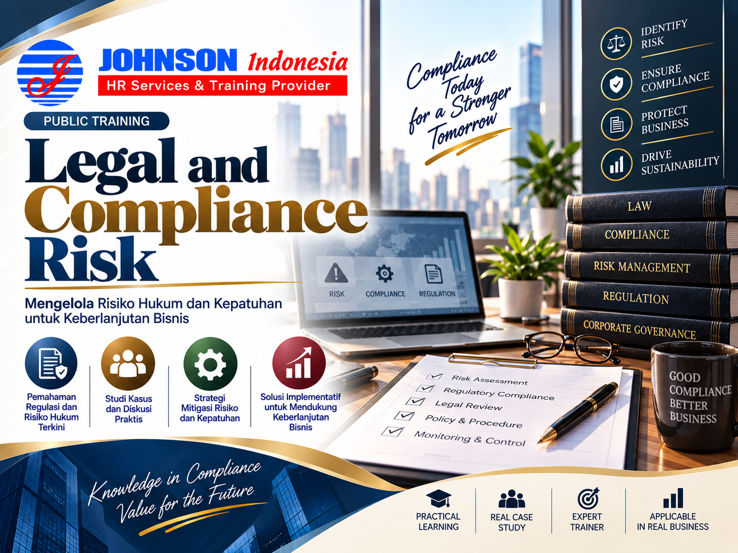 = Training Legal and Compliance Risk Johnson Indonesia