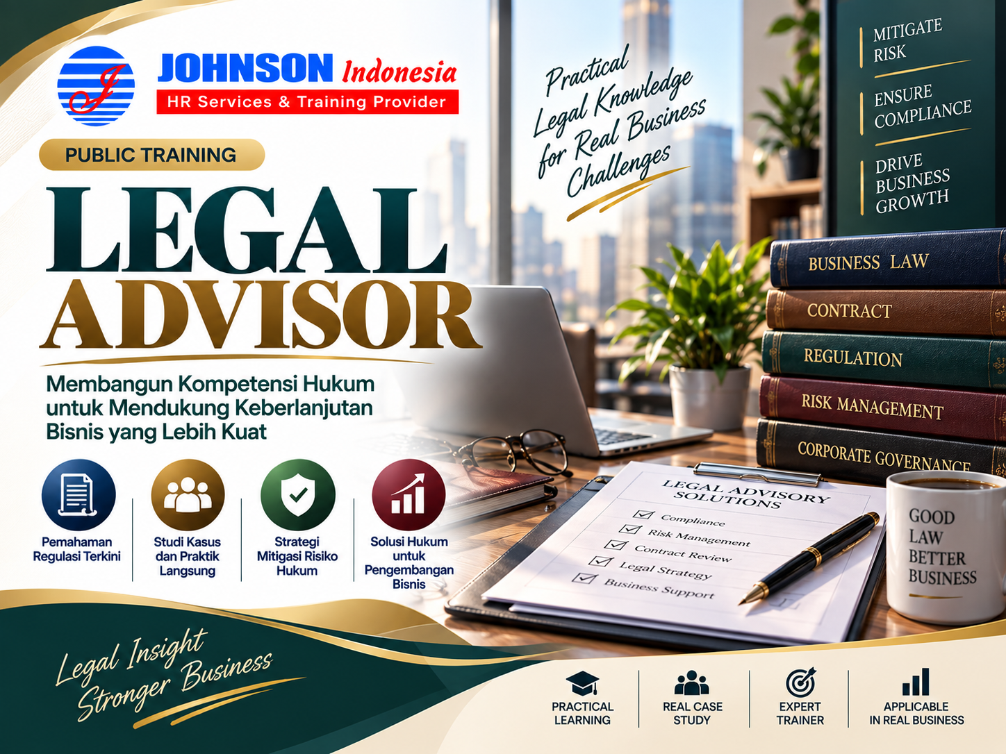 = Training Legal Advisor Johnson Indonesia
