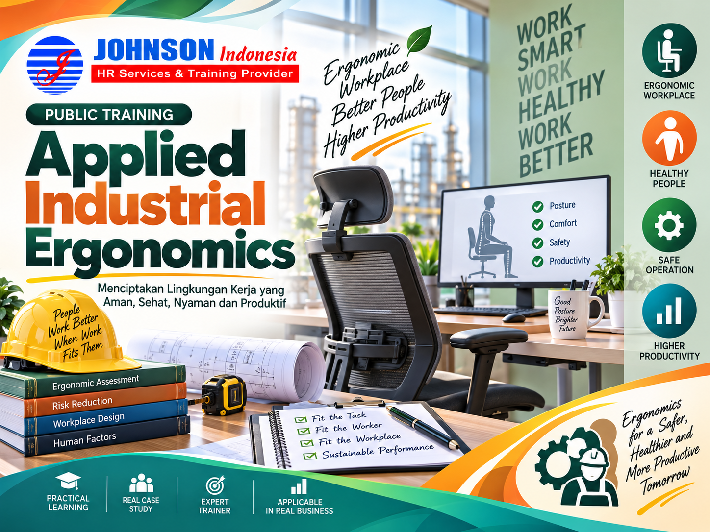 = Training Applied Industrial Ergonomics Johnson Indonesia
